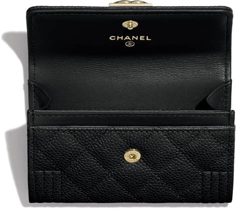 chanel caed holder|Chanel flap card holder price.